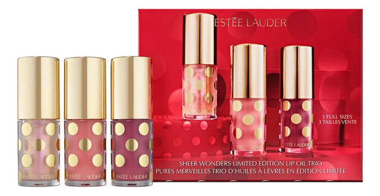 Set de Aceites Labiales Lip Gloss Oil Trio - Edición Limitada