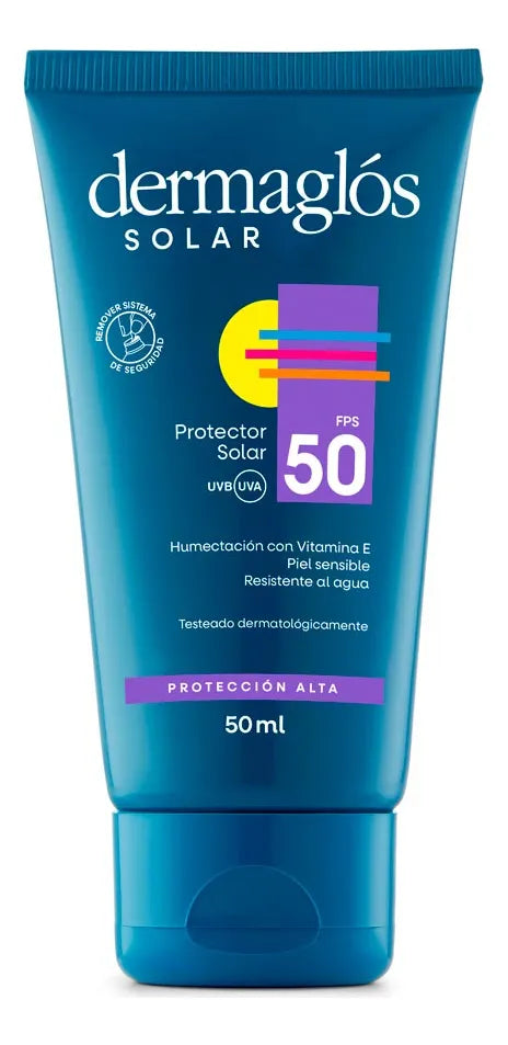 Protector Solar Dermaglós FPS 50 Emulsión Hidratante - 50ml / 250ml
