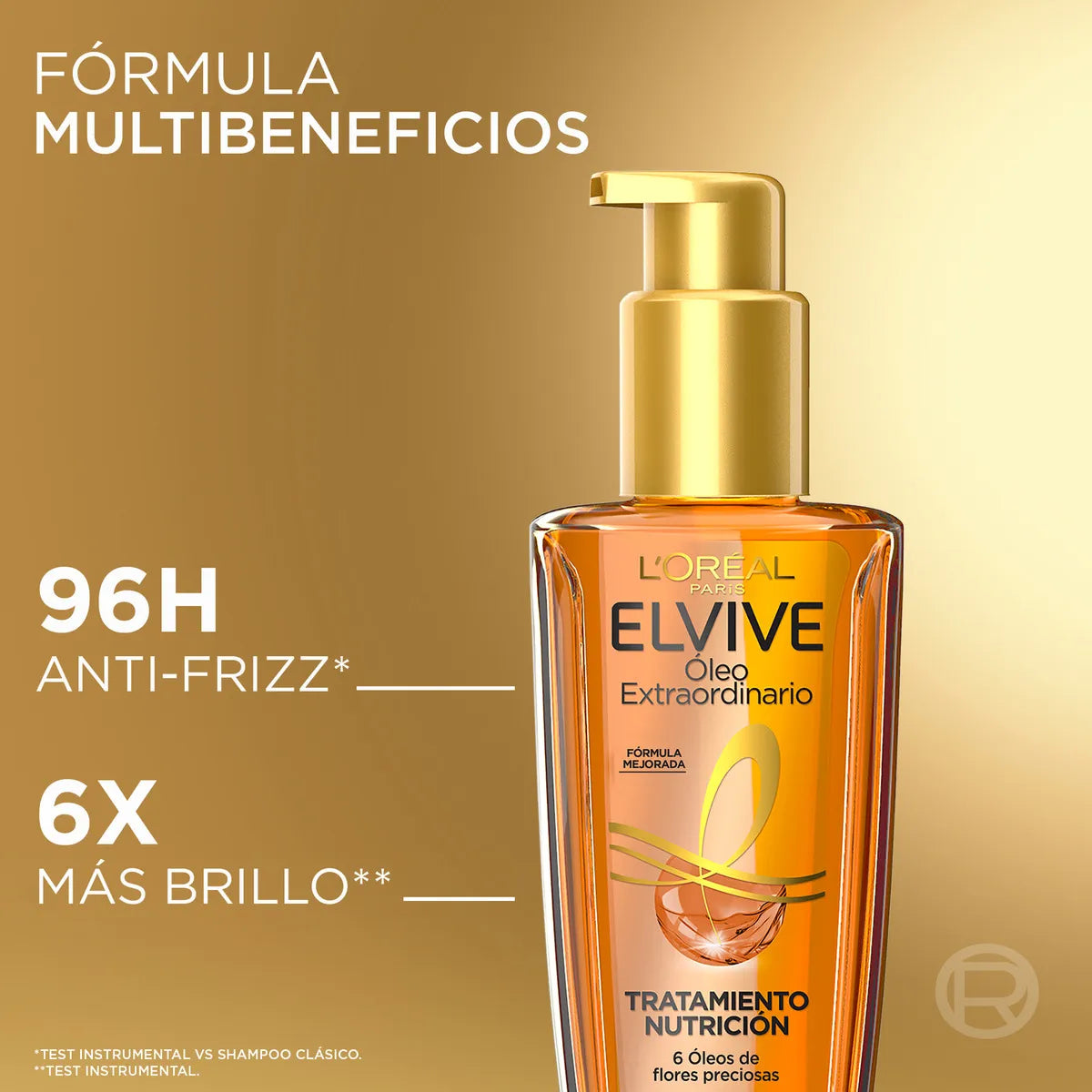 Óleo Extraordinario L'Oréal Elvive - Tratamiento de Nutrición 100ml