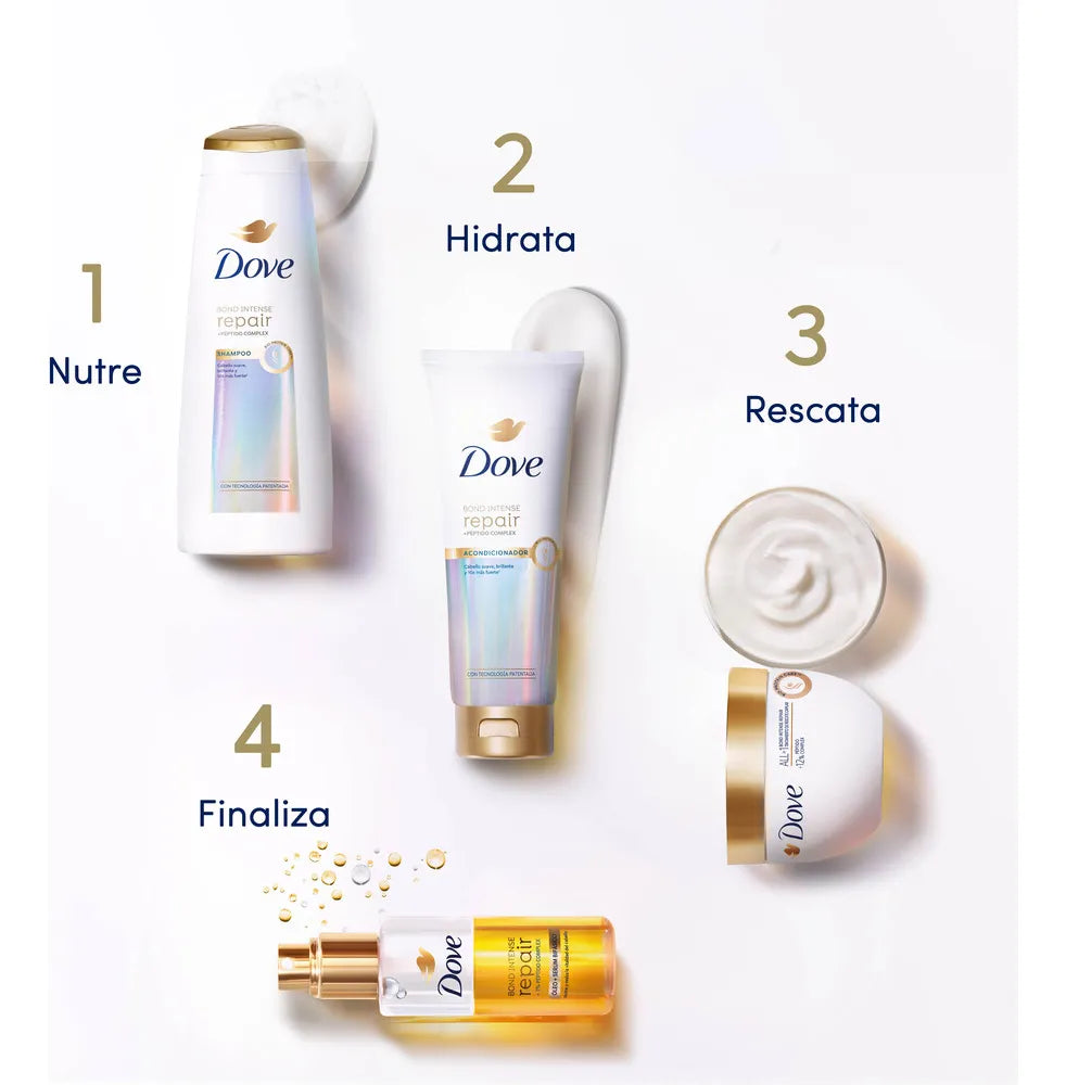 Óleo + Sérum Bifásico Dove Bond Intense Repair 110ml - Reparación Profunda y Brillo
