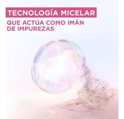 Agua Micelar Todo en 1 Garnier SkinActive - Limpia, Desmaquilla y Tonifica 400ml