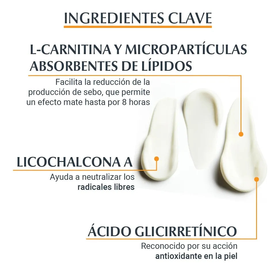 Eucerin Sun Gel-Cream Oil Control Toque Seco FPS 30 - Protector Solar Facial para Piel Grasa 50ml