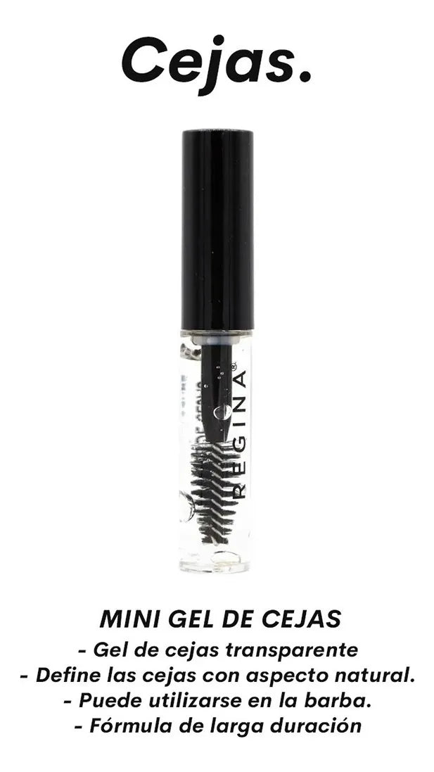 Gel Transparente para Cejas Regina - Fijación 24h Waterproof 3ml