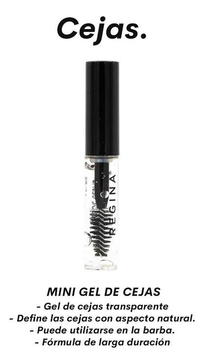 Gel Transparente para Cejas Regina - Fijación 24h Waterproof 3ml