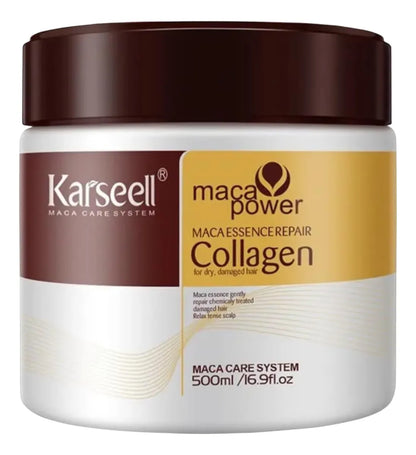 Karseell Collagen Máscara Capilar con Colágeno 500ml - Restauración Profunda 100% Original
