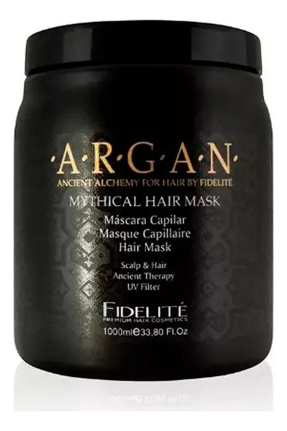 Kit 3 Máscaras Fidelité 1kg C/u - Argán, Coco y Keratina - Nutrición y Reparación