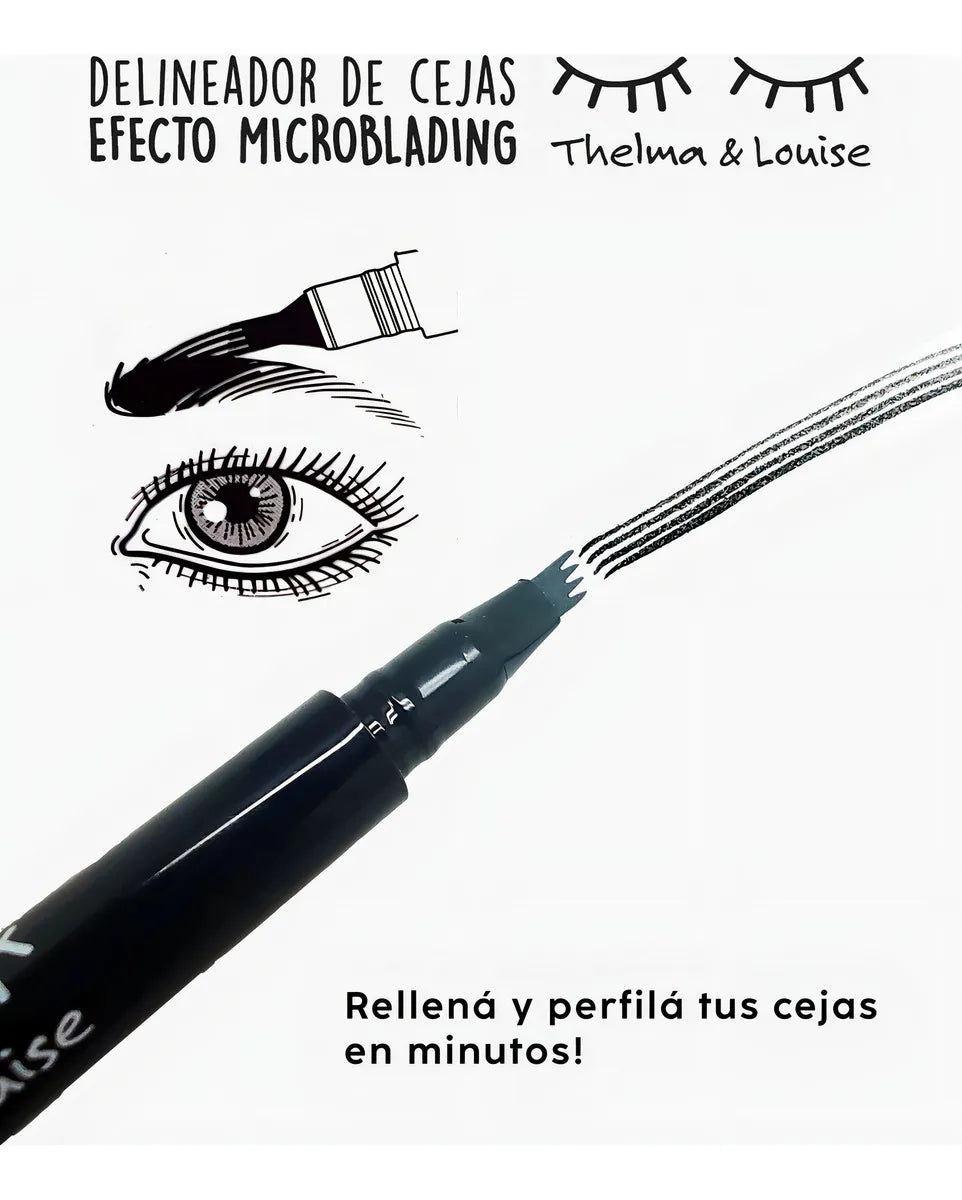 Delineador de Cejas Efecto Microblading Thelma & Louise - Larga Duración