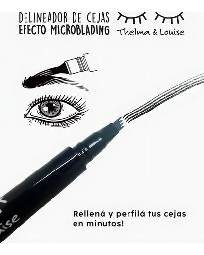 Delineador de Cejas Efecto Microblading Thelma & Louise - Larga Duración