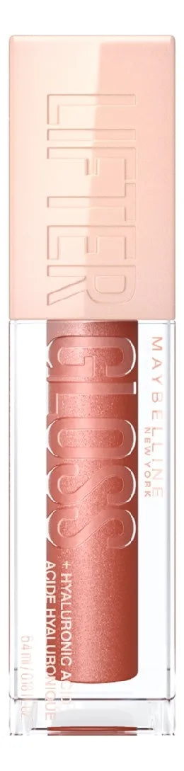 Brillo Labial Hidratante Maybelline Lifter Gloss con Ácido Hialurónico - Tono Topaz