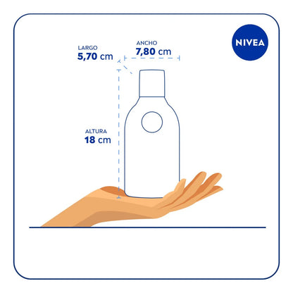 Agua Micelar Bifásica NIVEA Rose Care - Limpiador y Desmaquillante para Todo Tipo de Piel 400ml