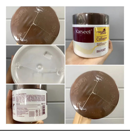 Kit Karseell Reparación Intensiva: Mascarilla 500ml + Aceite Serum Maca Power