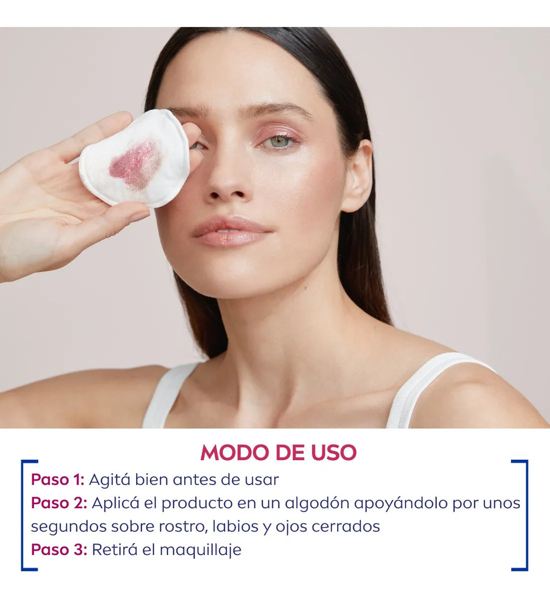 Agua Micelar Bifásica NIVEA Rose Care - Limpiador y Desmaquillante para Todo Tipo de Piel 400ml