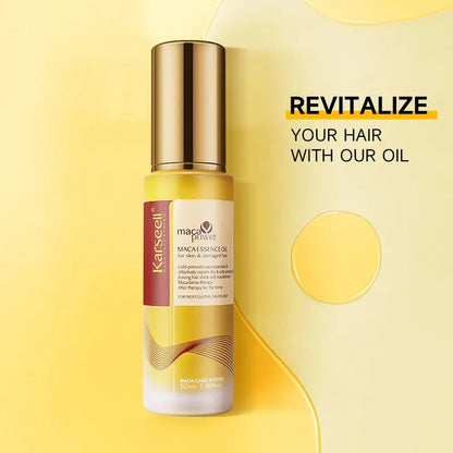 Kit Karseell Reparación Intensiva: Mascarilla 500ml + Aceite Serum Maca Power